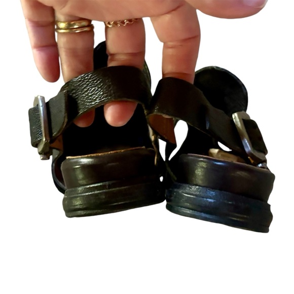 🔥A.S. 98 Galen Studded Learher Slingback Sandal 🔥 - Picture 9 of 14